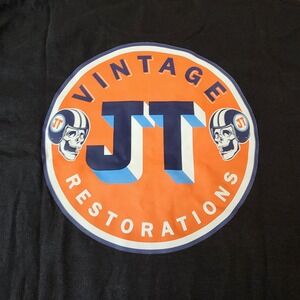 Skull T-Shirt JT Vintage Restorations Mini Trail Bike Motorcycle  Medium